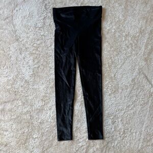 Koral Womens Lustrous High Rise Leggings Black Metallic Women's Size XS